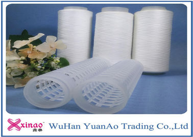 ประเทศจีน เส้นด้ายโพลีเอสเตอร์ที่มีความทนทานสูงสีขาวดิบขาว 40/2 100% Polyester Sewing Threads ผู้ผลิต