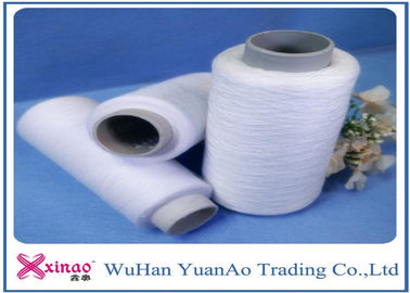 ประเทศจีน TFO เส้นด้ายดิบสีขาว / เส้นด้ายโพลีเอสเตอร์ 100% สำหรับปั่นเส้นด้ายสำหรับจักรเย็บผ้า, มาตรฐาน CE ผู้ผลิต