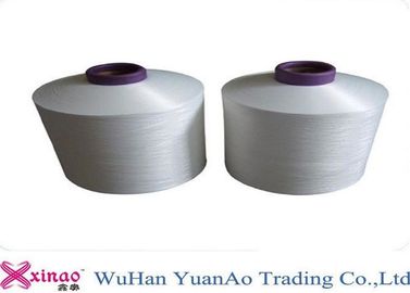 ประเทศจีน เส้นด้ายโพลีเอสเทอร์ที่ทำจากผ้าโพลีเอสเตอร์กึ่งสำเร็จรูป 100% สีขาว 75D / 36 75D / 72 100D / 36F ผู้ผลิต